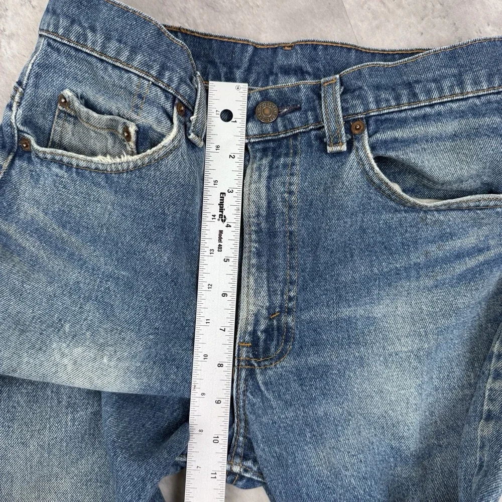 Vintage Levis 517 Jeans Mens 31x32 (30x30) Blue Denim Bootcut Made In USA 80s